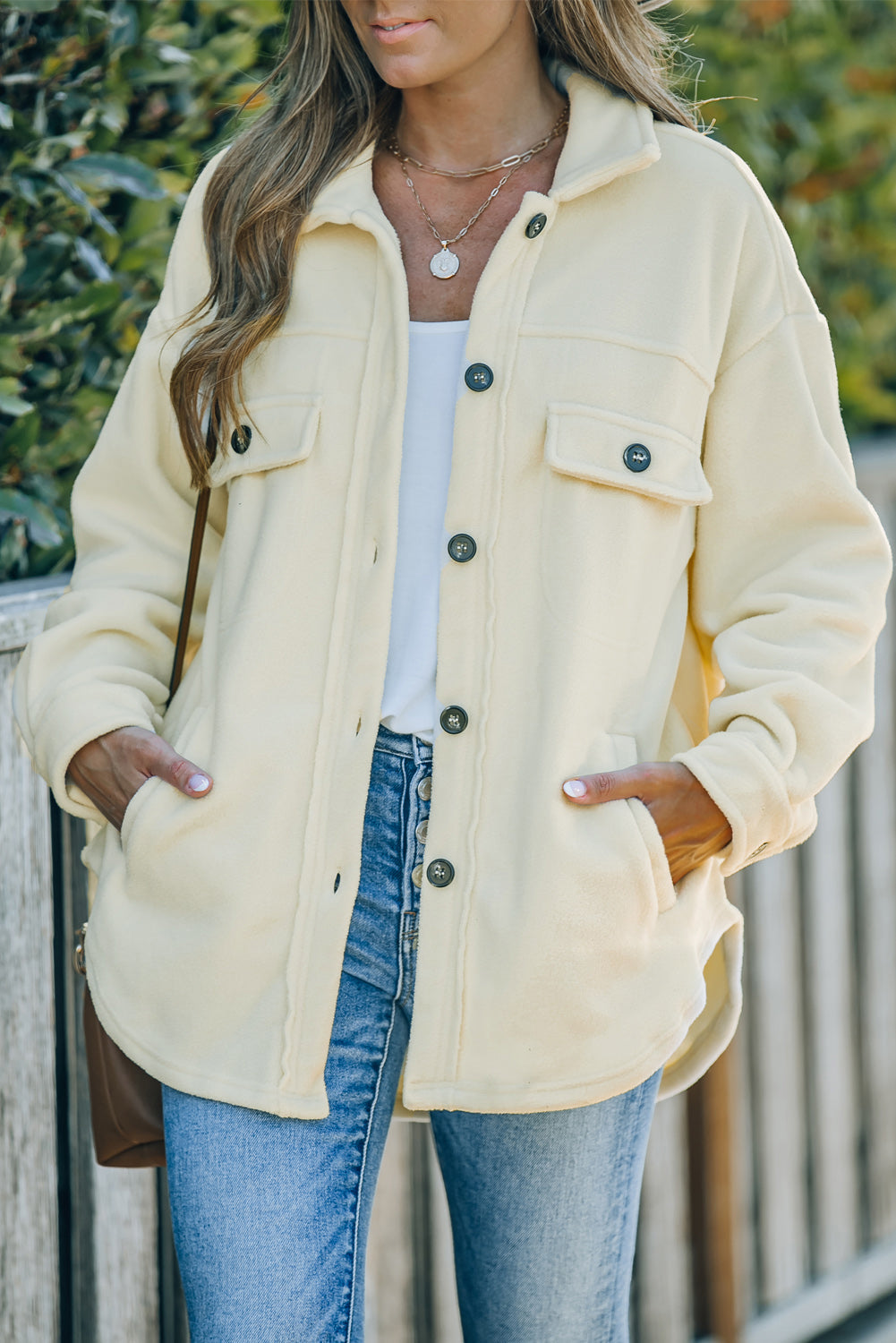 Drune | Lässige Fleecejacke mit Taschen Weich und Warm Perfekt Für Kühl Tage