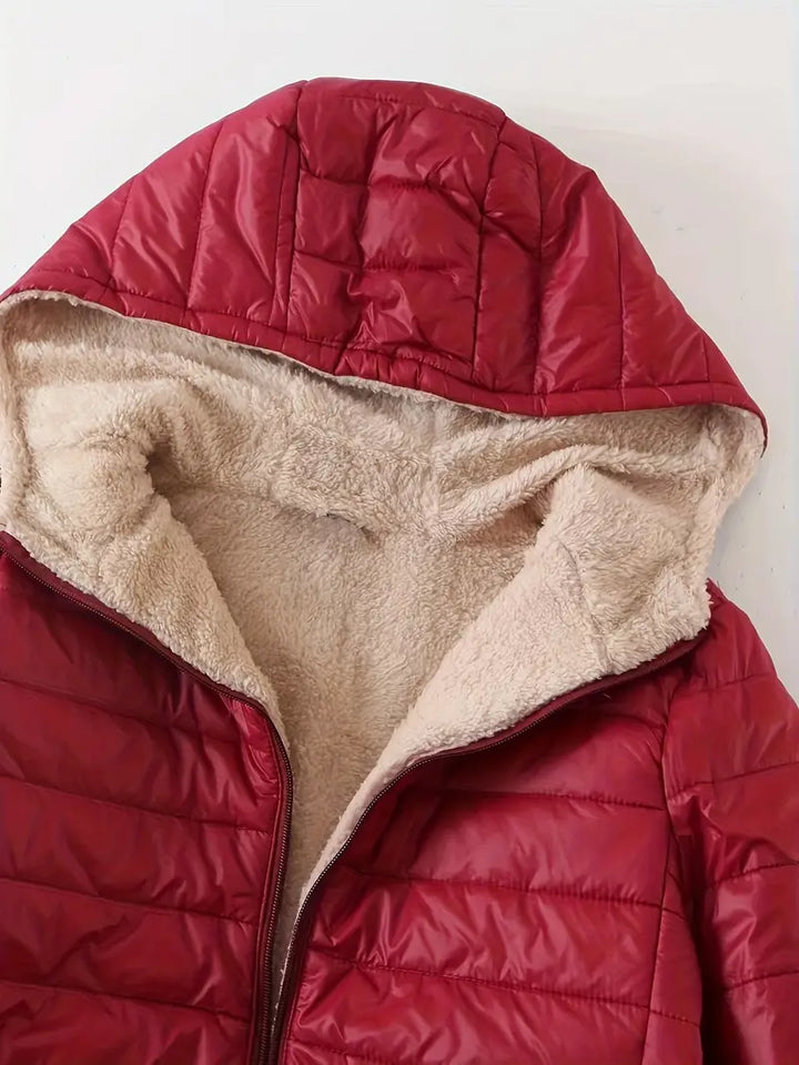 Drune | Fleece gefütterte Jacke mit Reißverschluss