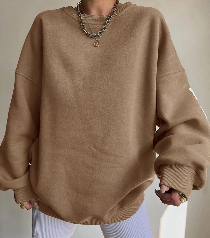 Drune | Damenpullover mit lässigem Druck