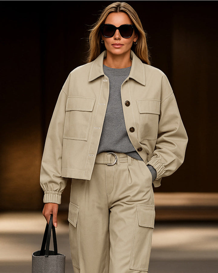 Drune | Modern Utility Transport Jacket and Trousers Set