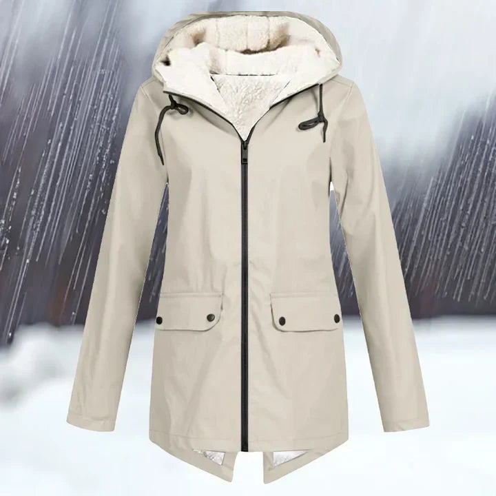 Drune | und wasserdichte Jacke mit Kapuze und Verstärkung