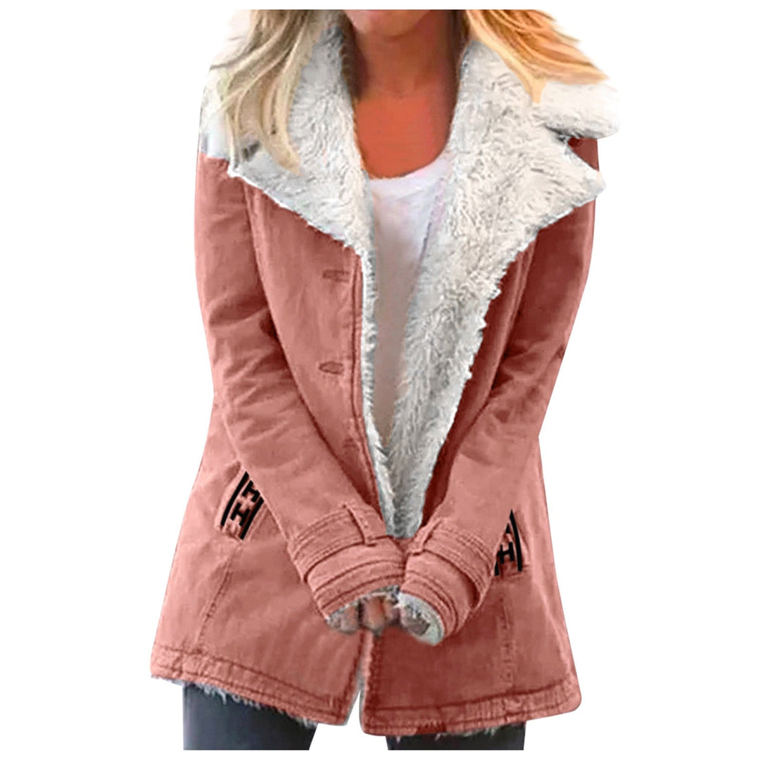 Drune | Damen Winterjacke Mit Reverskragen Und Langen Ärmeln