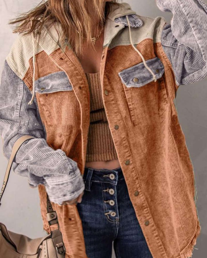 Drune | Stylische Corduroy Jacke