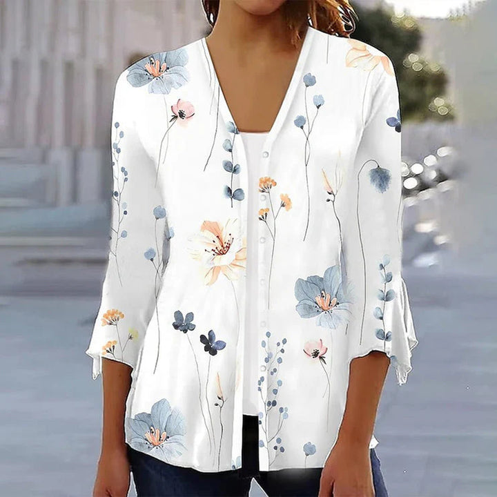 Drune | Elegantes Top mit Blumenmuster