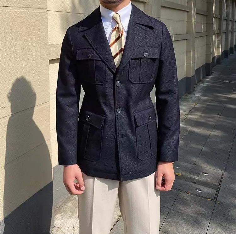 Drune | Winterjacke mit Stehkragen, Haute Couture