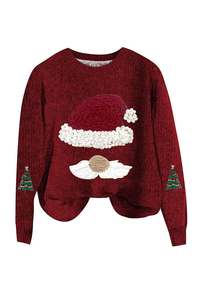 Drune | Lockere Passform Weihnachtsstrickpullover