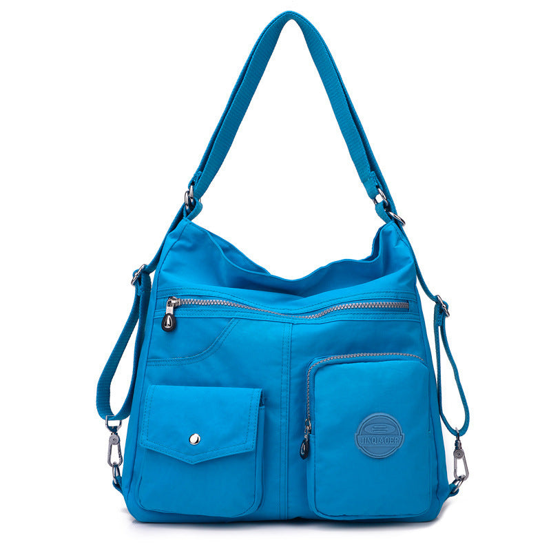 Drune | Designer Handtasche Aus Wasserfestem Bylon Stoff Mit Großem Fassungsvermögen