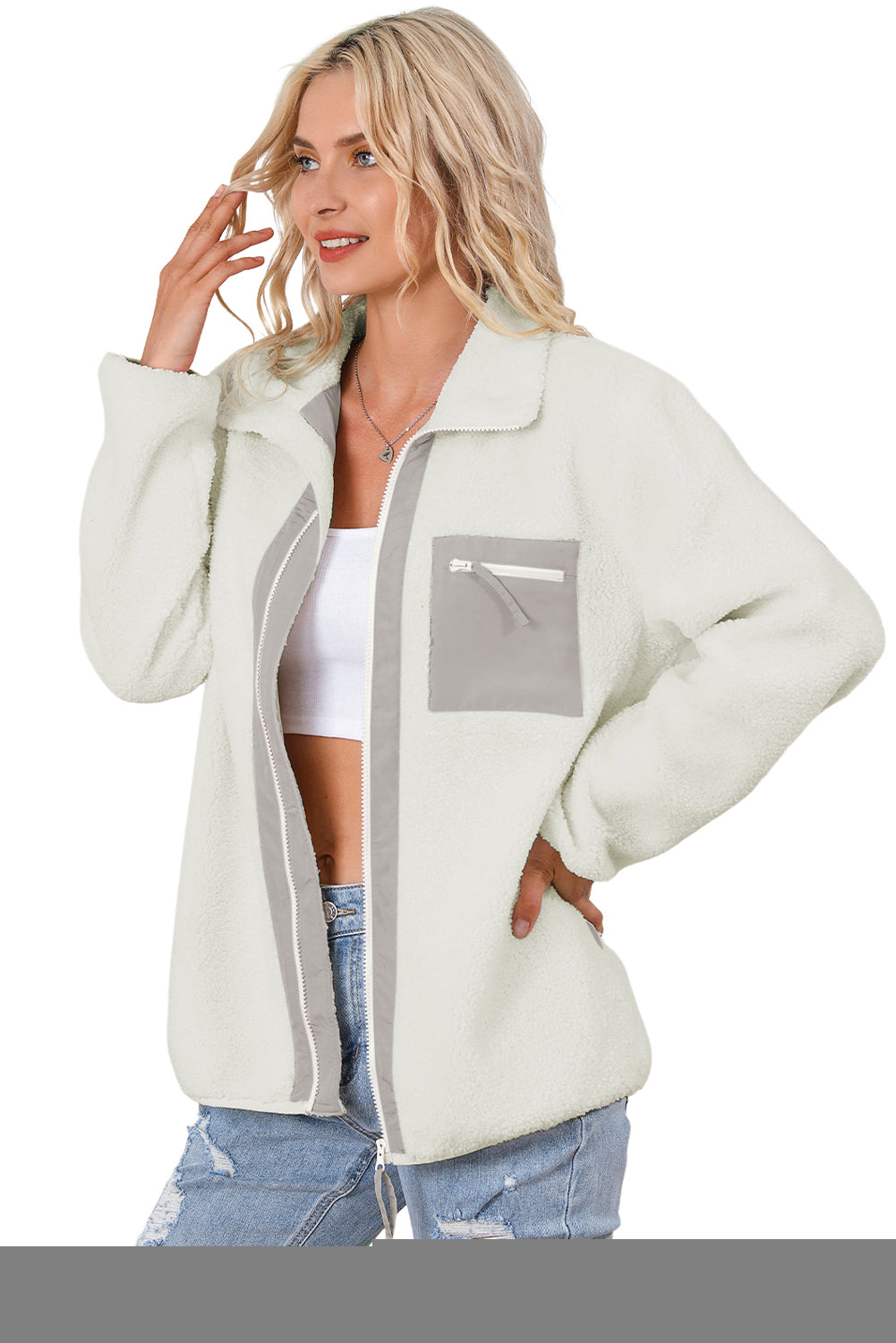 Drune | Weiche Fleecejacke mit Reißverschluss Praktisch und Warm Perfekt Für Den Alltag