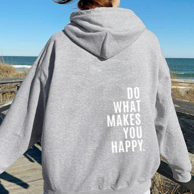Drune | Hoodie Damen - motivierender Druck lässiger Pullover