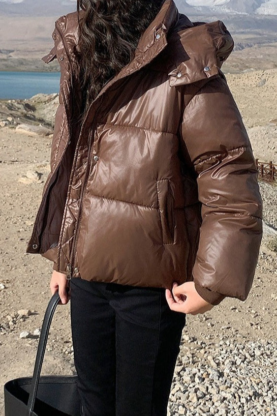 Drune | Plüschgefütterte Übergroße Pufferjacke
