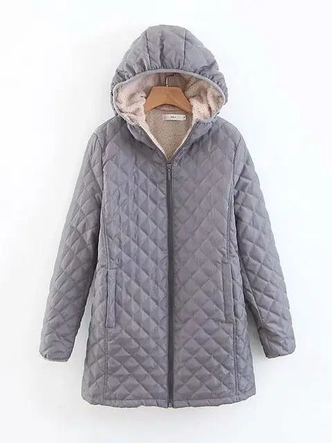 Drune | Warme Steppjacke mit Kapuze