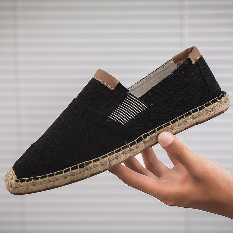 Drune | Stilvolle Leichte Canvas Loafer Für Herren