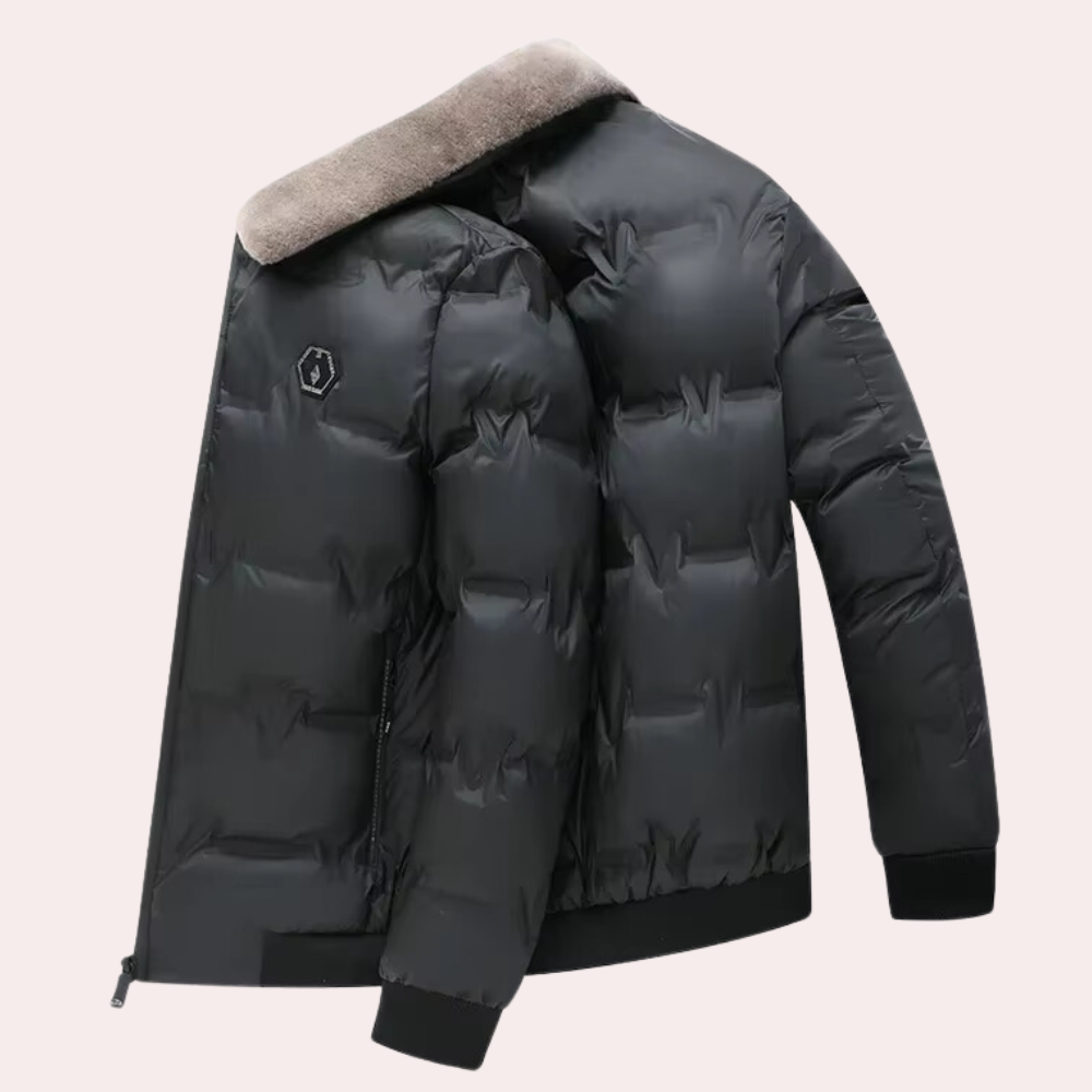 Drune | Gepolsterte Winterjacke Für Herren Für Kalte Tage