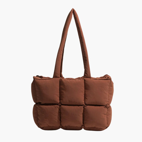 Drune | Puffer Schultertasche für Damen - Stilvolle und geräumige Handtasche