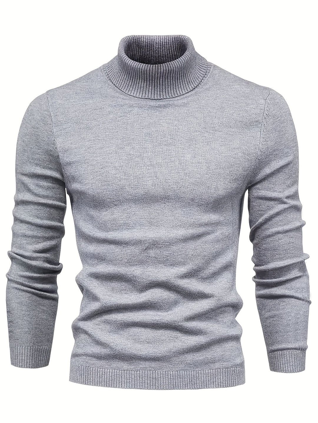 Drune | Klassischer Rollkragenpullover Weich und Stilvoll Wollmischung