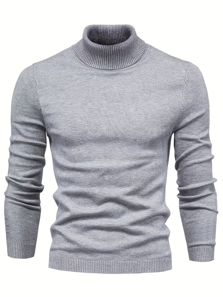Drune | Klassischer Rollkragenpullover Weich und Stilvoll Wollmischung