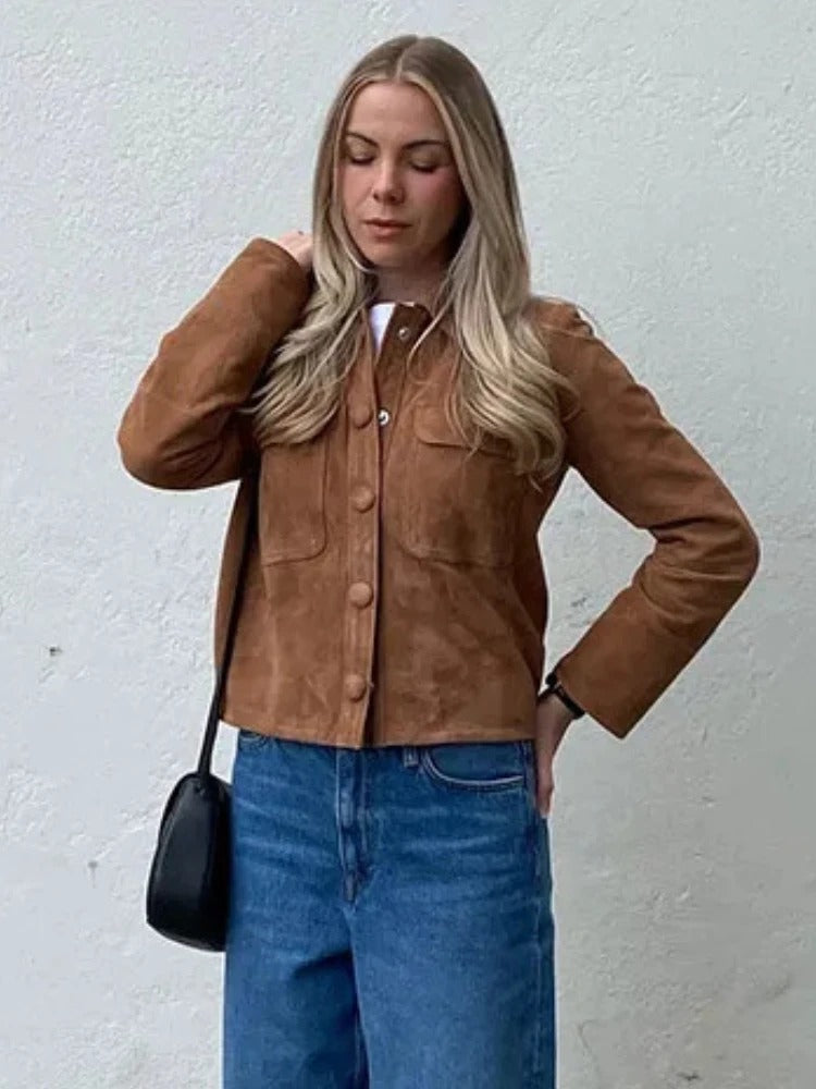Drune | Elegant suede jacket