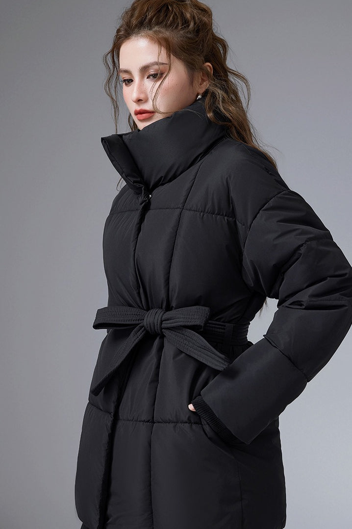 Drune | Lässige Gekürzte Baumwoll-Pufferjacke