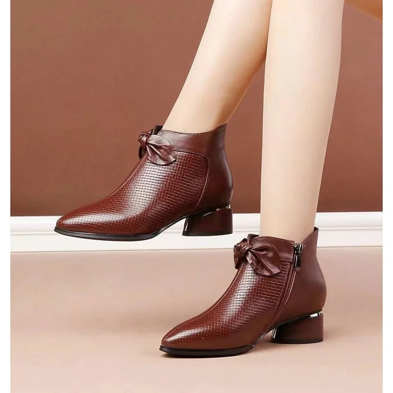 Drune | Damen Stiefel mit Hohen Absätzen