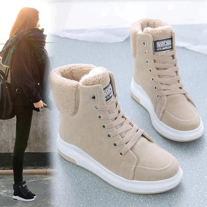 Drune | Bequeme Winter-Schneestiefel für Frauen mit Pelzfutter