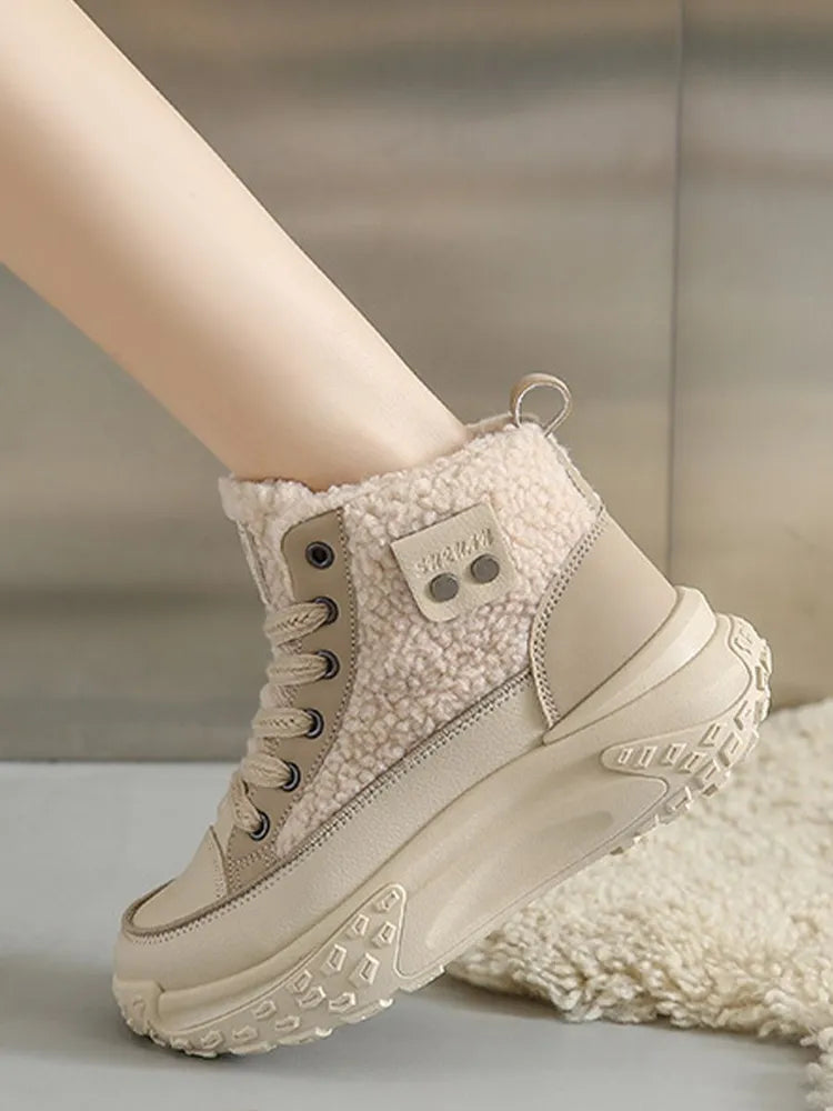 Drune | Schneestiefel Für Frauen Mit Dicker, Warmer Sohle