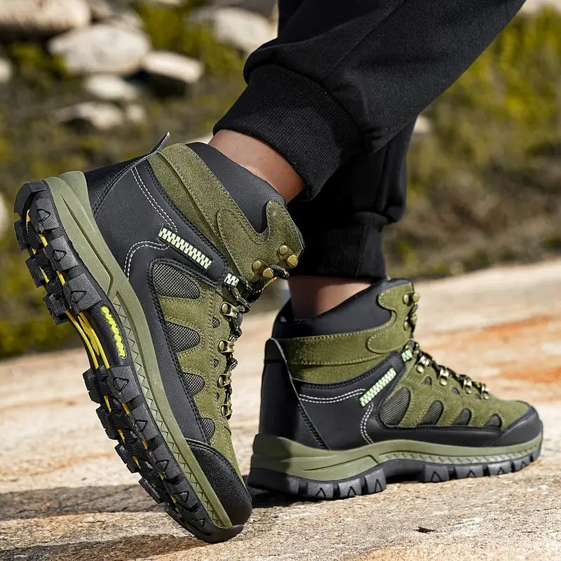 Drune | Herren Stilvolle Hohe Wanderschuhe