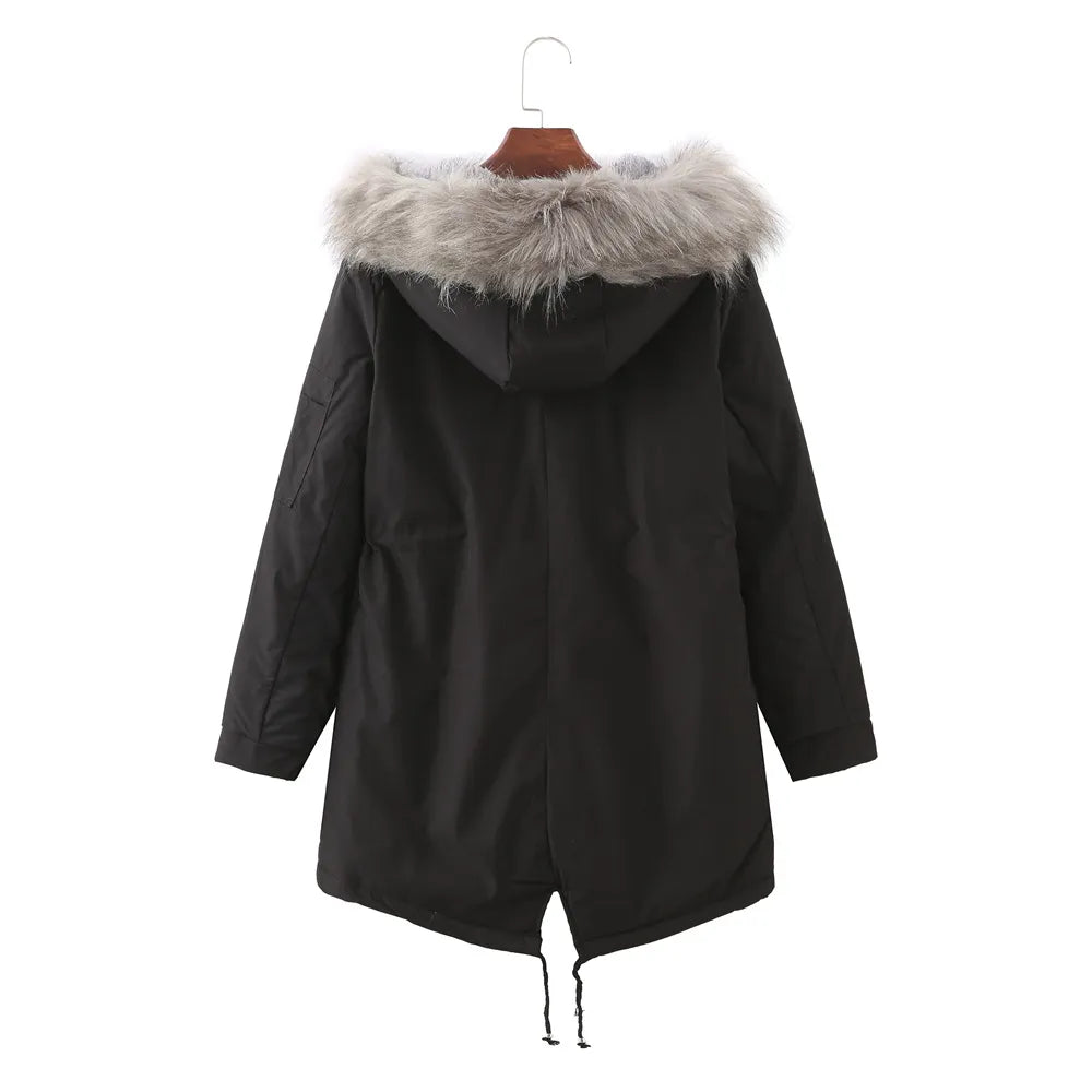 Drune | Verdickte Winterjacke mit Fleecefutter