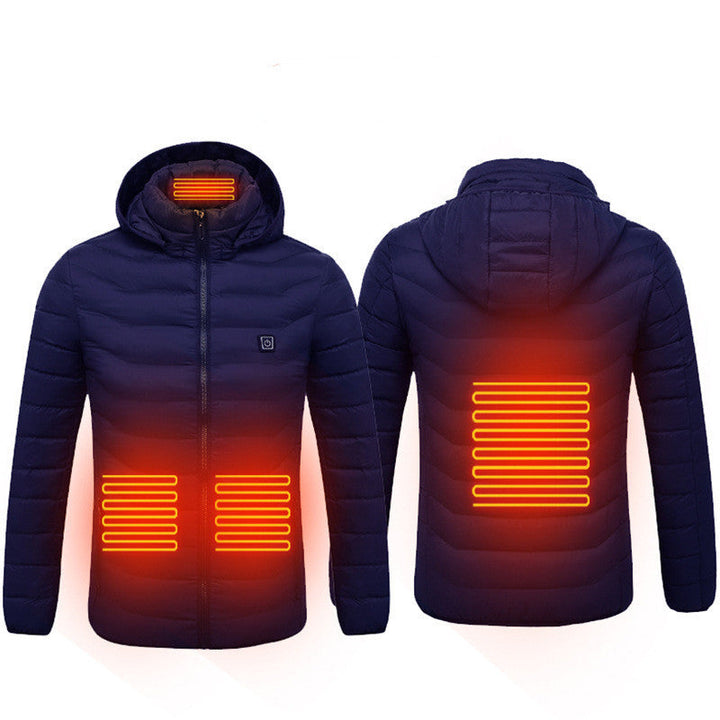 Drune | Elegante USB-heizbare Jacke für Herren, thermisch Winter