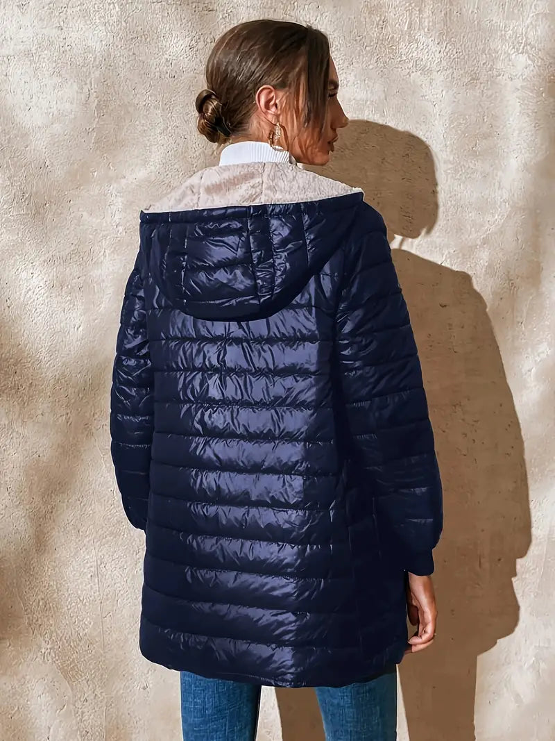 Drune | Fleece gefütterte Jacke mit Reißverschluss