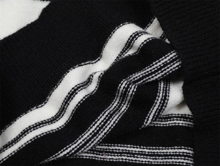 Drune | Herren gestreiftes Sweatshirt