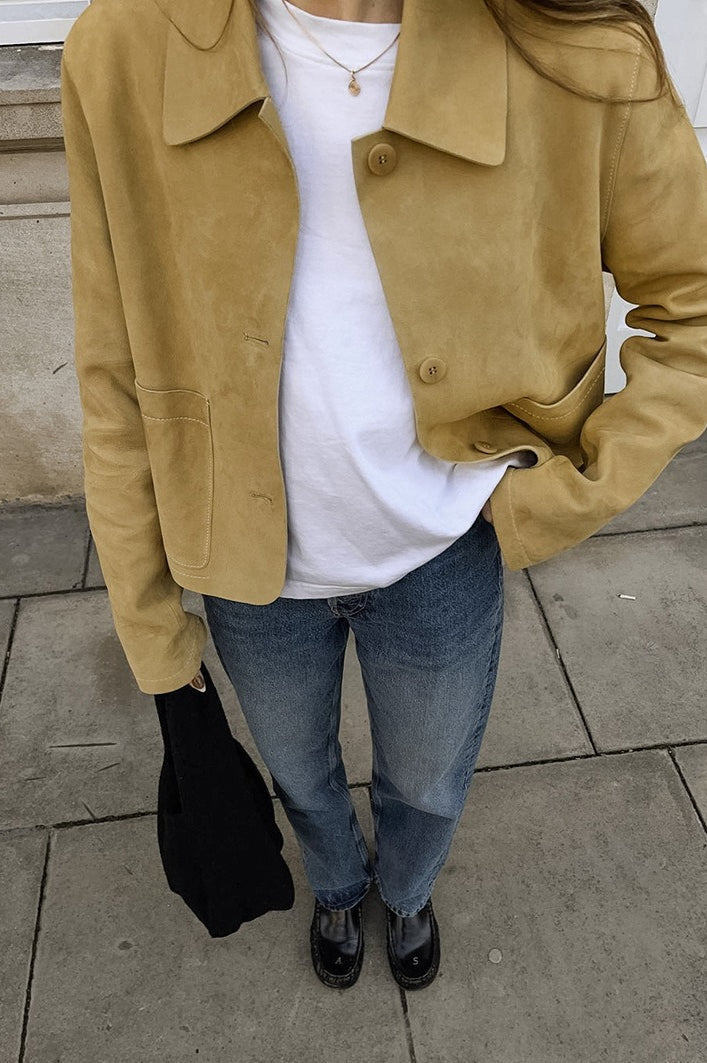 Drune | Wildleder Pendlerjacke
