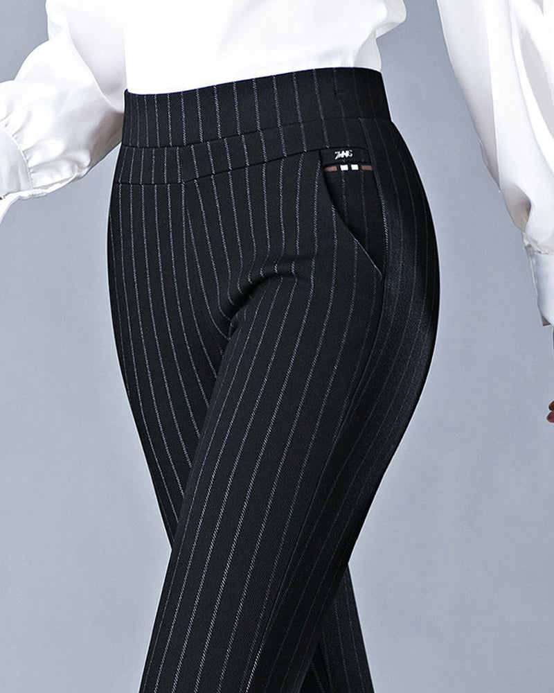 Drune | Hose mit Hoher Taille und Tasche