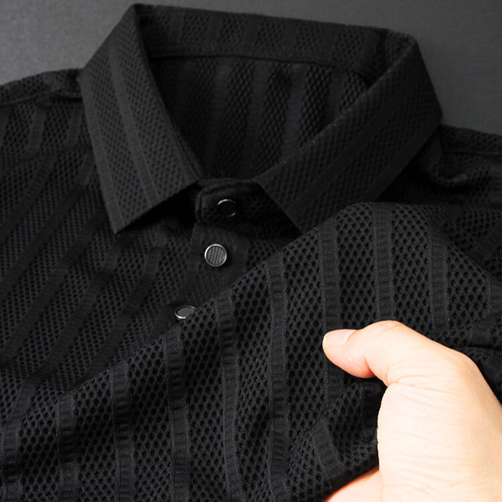 Drune | Herren Poloshirt Aus Seide