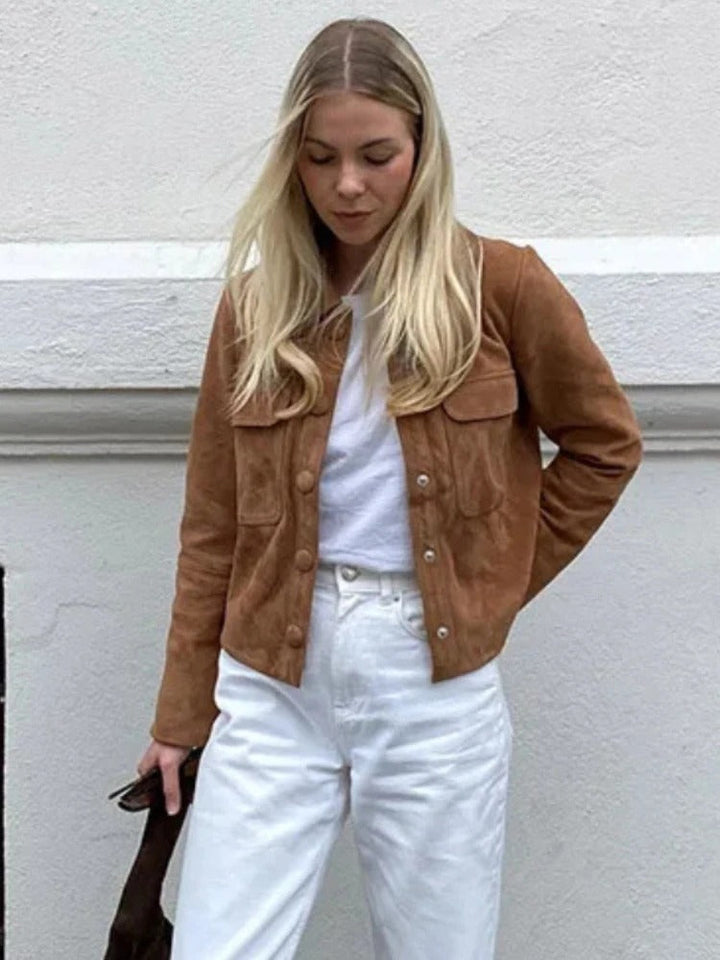 Drune | Elegante Wildlederjacke