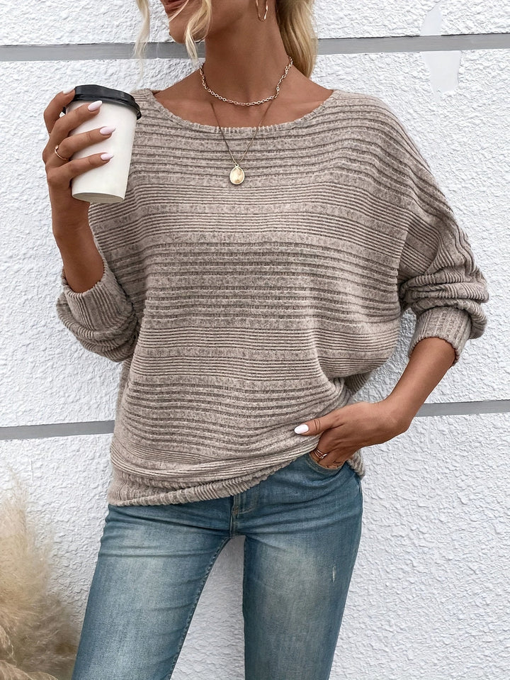 Drune | Pullover für Damen mit lockeren Fledermausärmeln