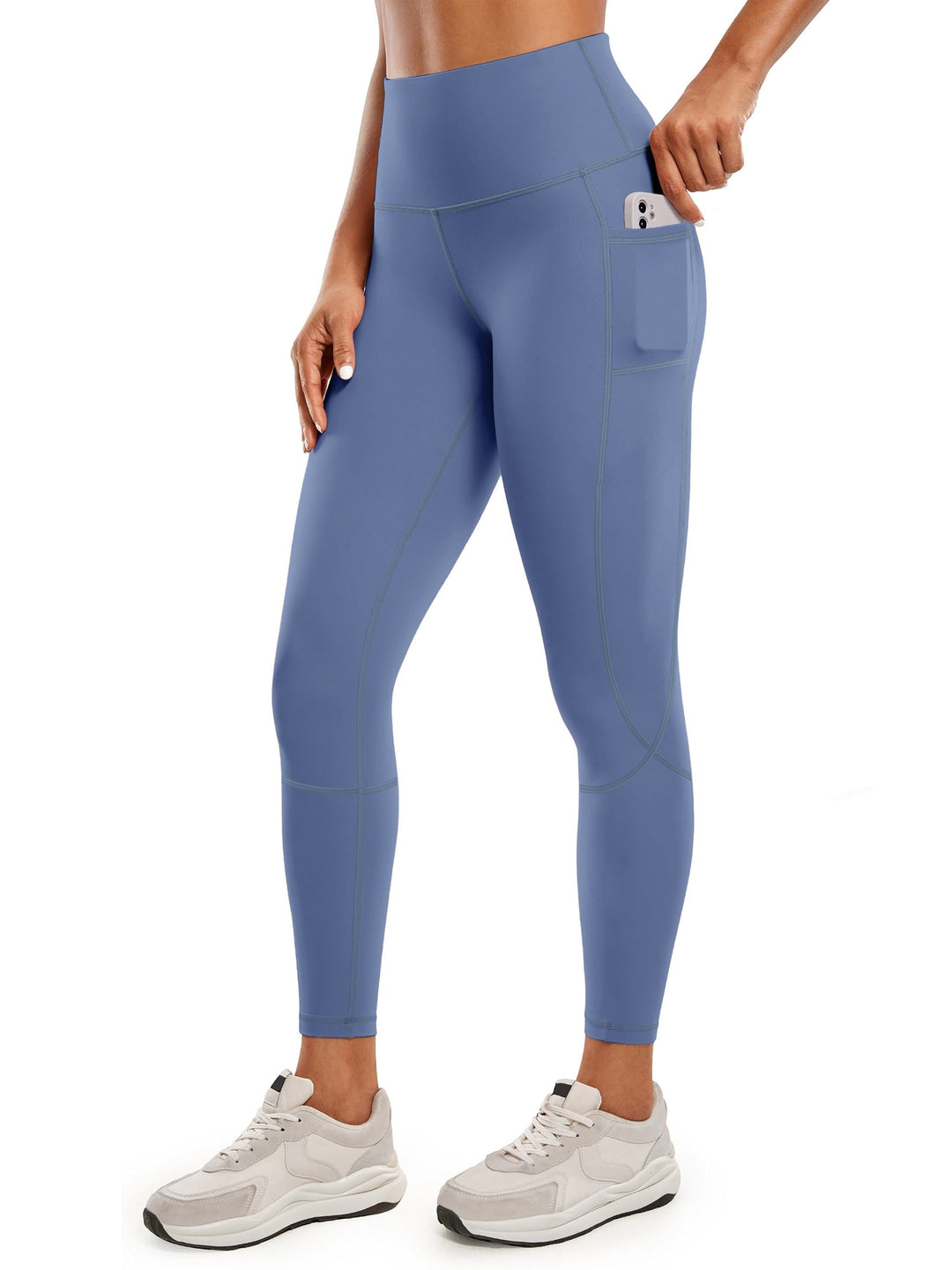 Drune | Schnell Trocknende Damen Yogalegging Mit Hohem Bund Und Tasche
