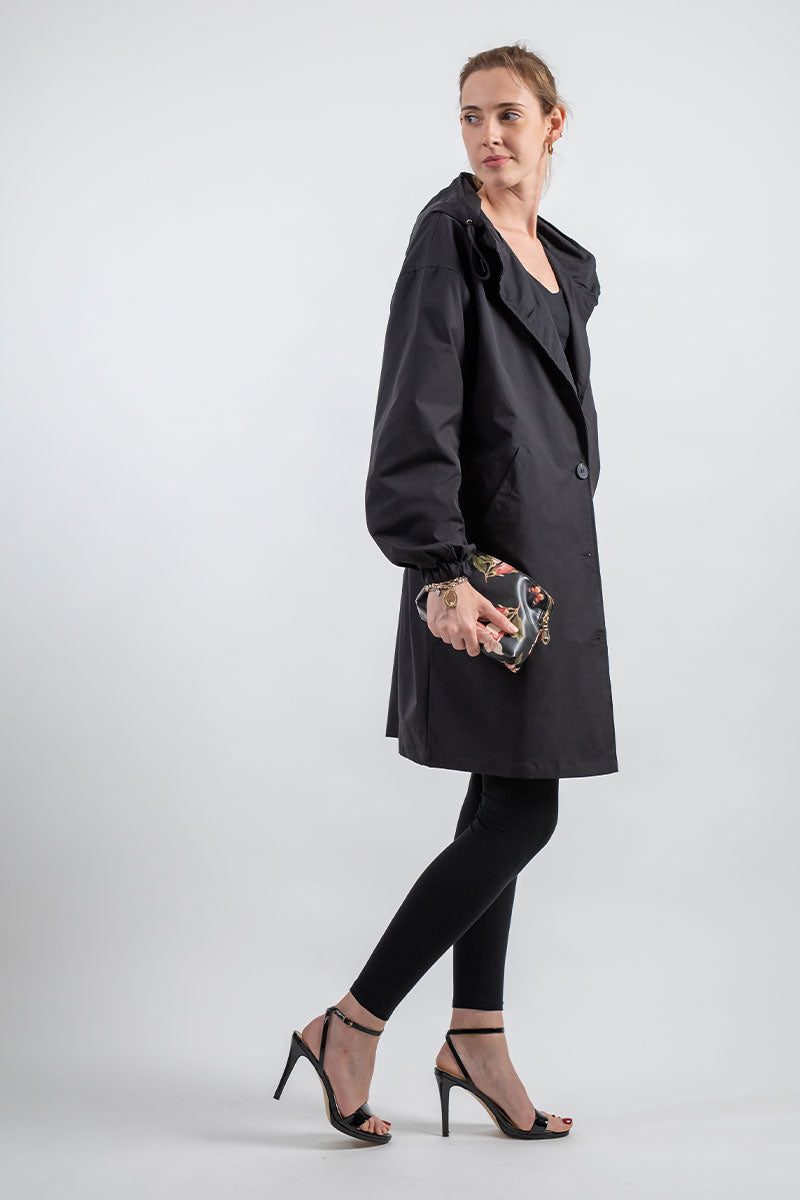 Drune | Wasserdichte Atmungsaktive Regenjacke Mit Kapuze Für Damen