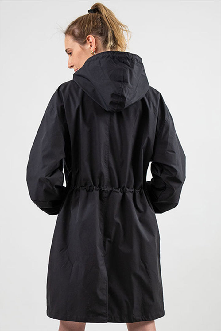 Drune | Wasserdichte Atmungsaktive Regenjacke Mit Kapuze Für Damen