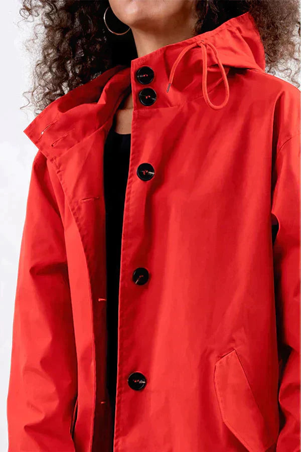 Drune | Winterregenjacke - Mit Knöpfen