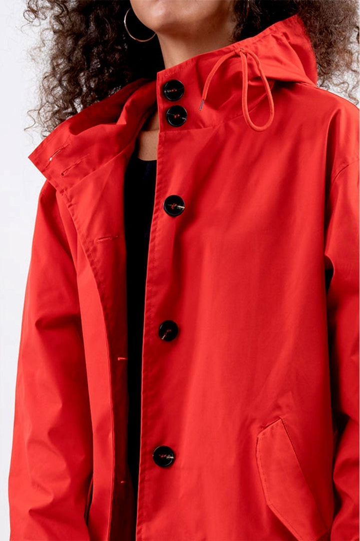 Drune | Stylische Wasserdichte Windbreaker Regenjacke
