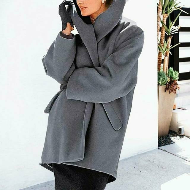 Drune | Lockere Jacke in einfarbig