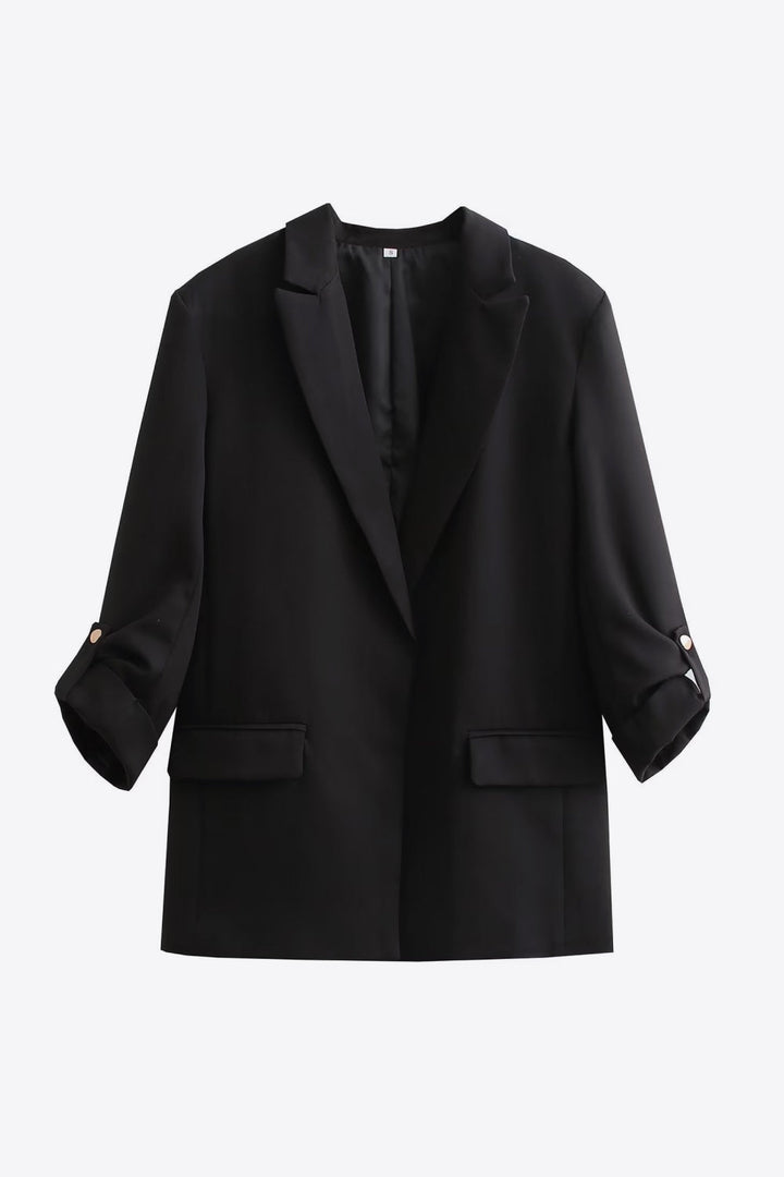 Drune | Reverskragen Langjacke Blazer
