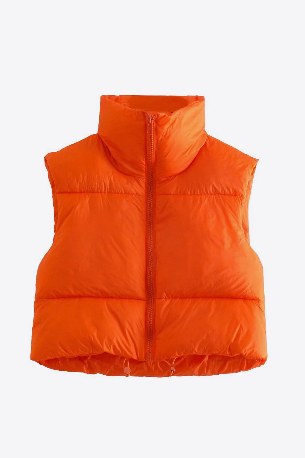 Drune | Zip-Up Drawstring Puffer Weste