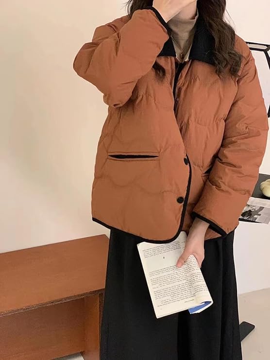 Drune | Steppjacke mit Kragen und Knopfleiste