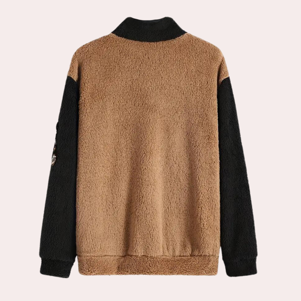 Drune | Plüsch Kapuzenpullover für Herren