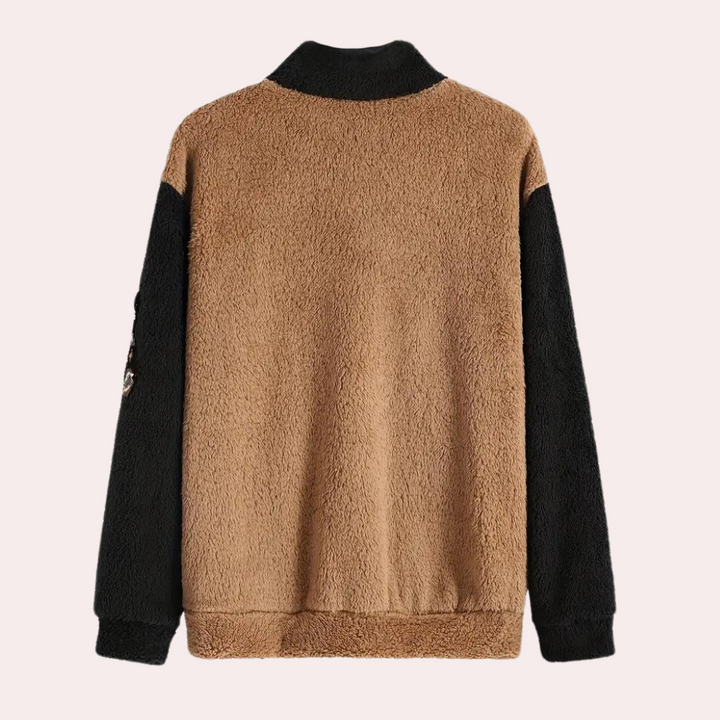 Drune | Plüsch Kapuzenpullover für Herren