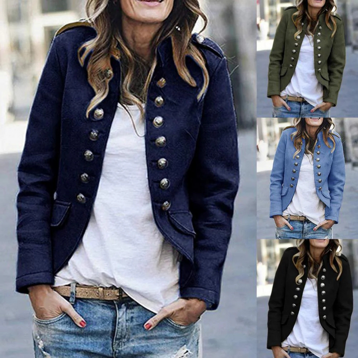 Drune | Blazer mit Stehkragen