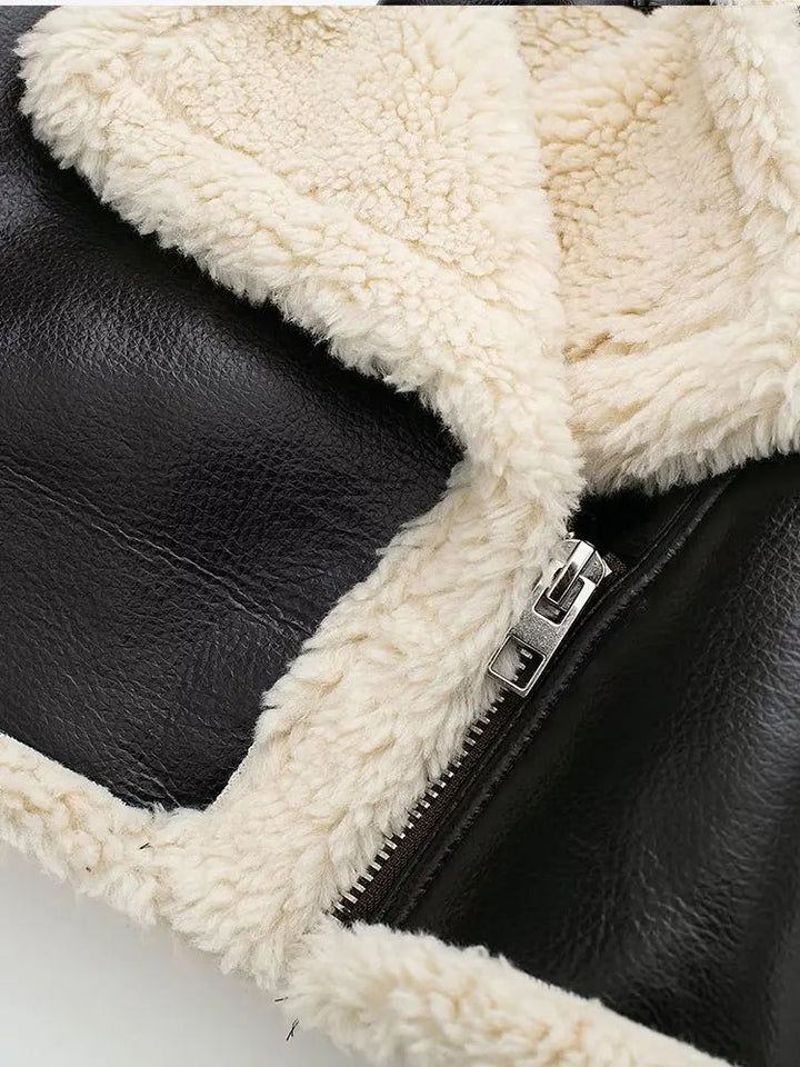 Drune | ZipUp Winterjacke - Vintage & Stilvoll