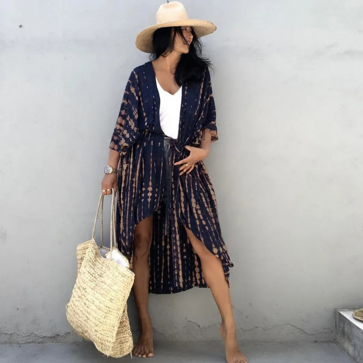 Drune | Sommer Print Kimono Für Damen