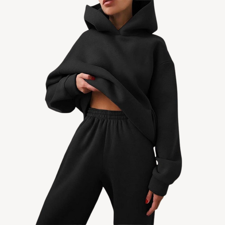 Drune | Damen Hoodie und Jogginghose Set